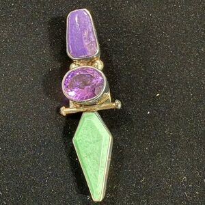 Darla Nordstrom sterling silver pendant